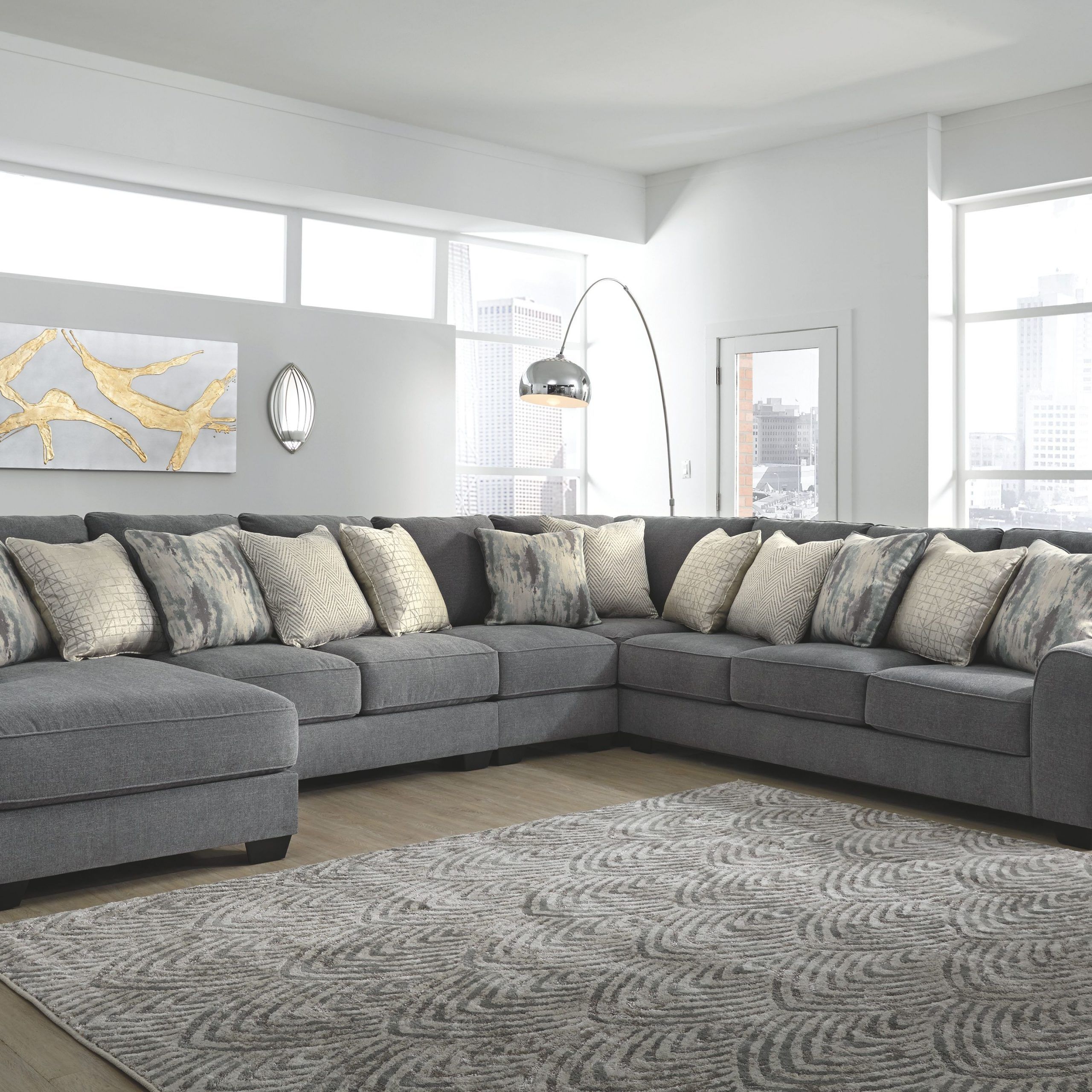 5 Piece Console Tables Throughout Well Known Castano 5 Piece Sectional With Chaise (View 9 of 10)