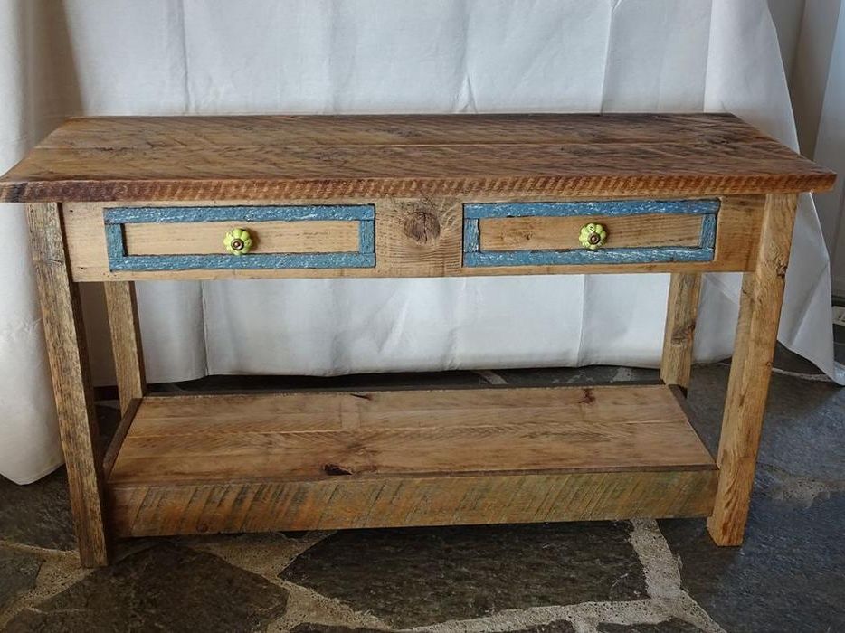 Best And Newest Barnwood Console Tables With Regard To Barnwood Sofa Table Cowichan Bay, Cowichan (View 6 of 10)