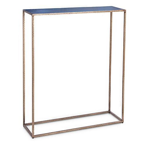 Best And Newest Cobalt Console Tables Within Maci Console, Cobalt/antiqued Silver (View 4 of 10)