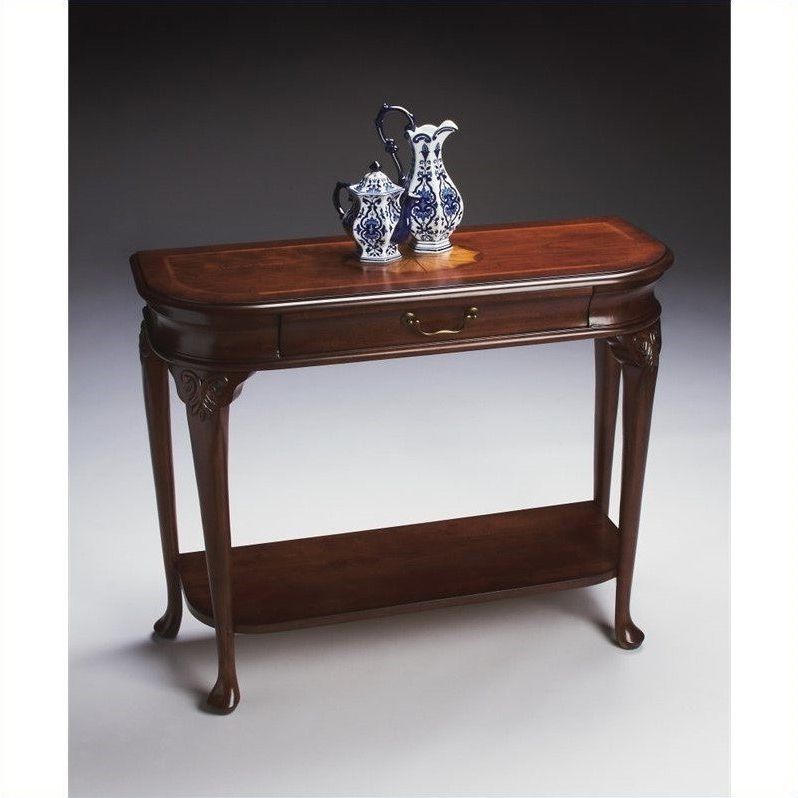 Butler Specialty Console Table In Plantation Cherry Finish With Regard To 2019 Heartwood Cherry Wood Console Tables (View 4 of 10)