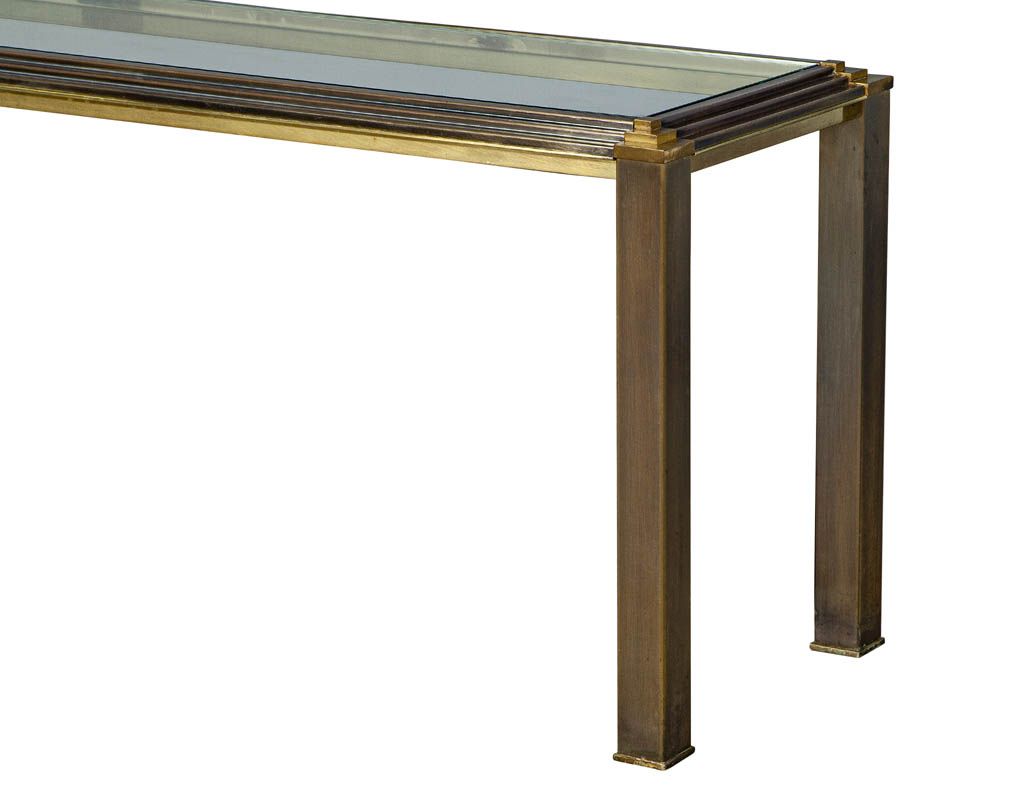 Carrocel Regarding Hammered Antique Brass Modern Console Tables (View 9 of 10)