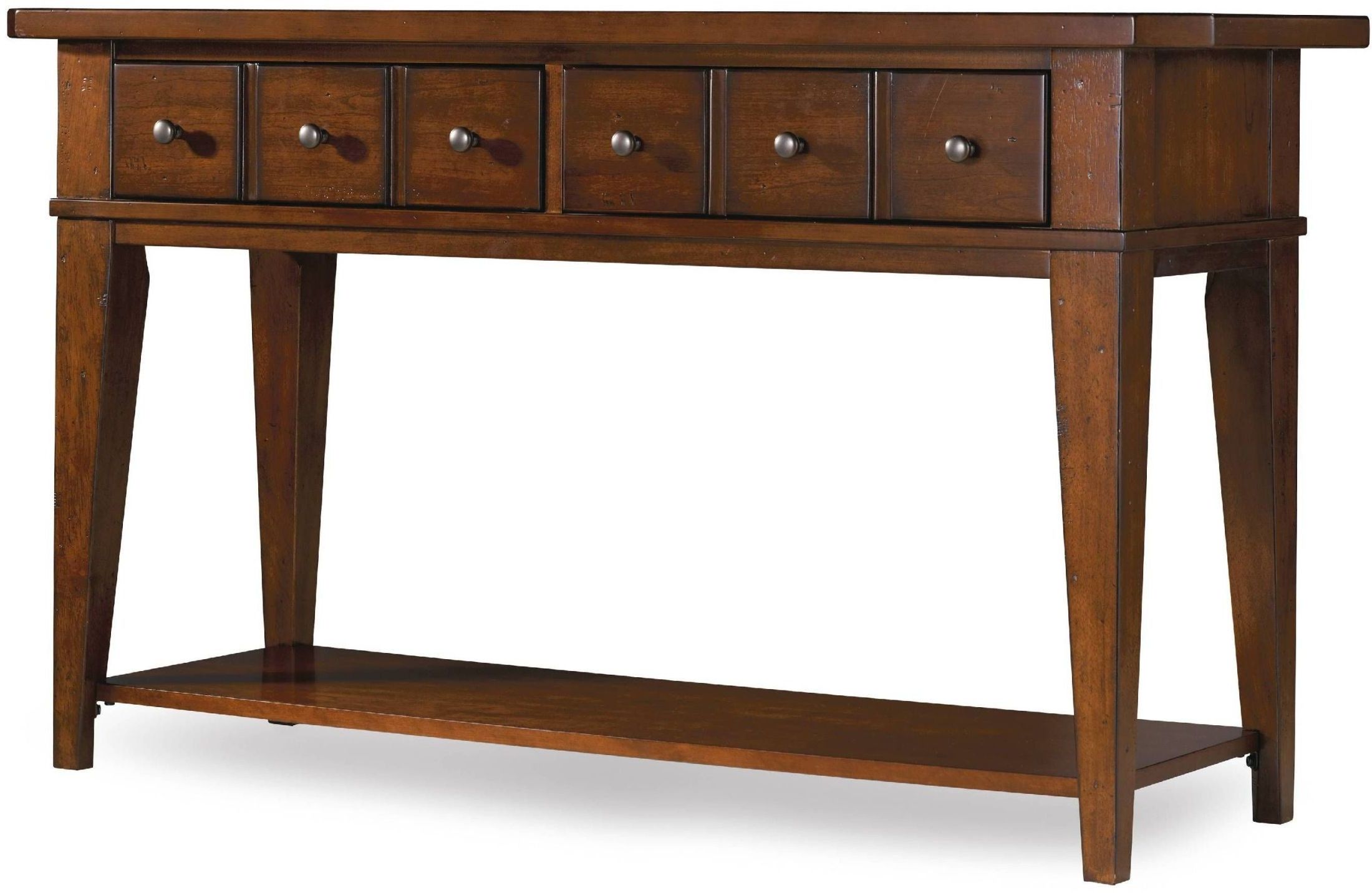 Coleman Furniture With Trendy Heartwood Cherry Wood Console Tables (View 1 of 10)
