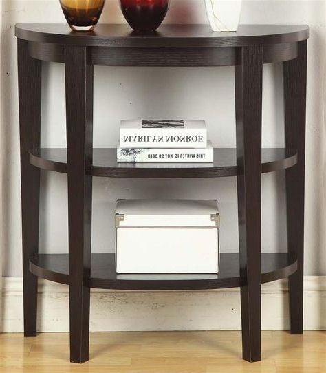 Entrance Table Decor, Modern Entry In Trendy 2 Shelf Console Tables (View 5 of 10)