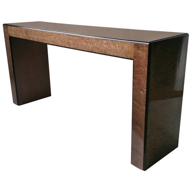 Fashionable Classis 70's Parson Style Console Table (View 9 of 10)