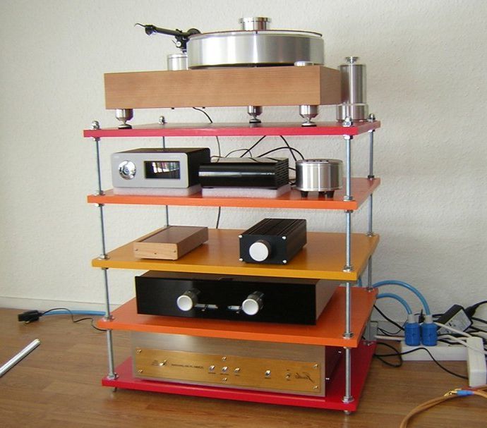 Favorite Audio Rack – Diy – World Of Turntables In 1 Shelf Console Tables (View 10 of 10)