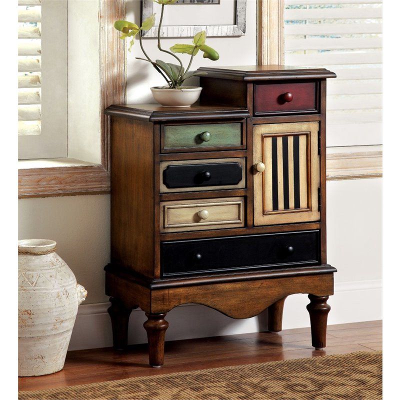 Furniture Of America Niles Wood Multi Storage Accent Chest With Best And Newest Walnut Wood Storage Trunk Console Tables (View 10 of 10)