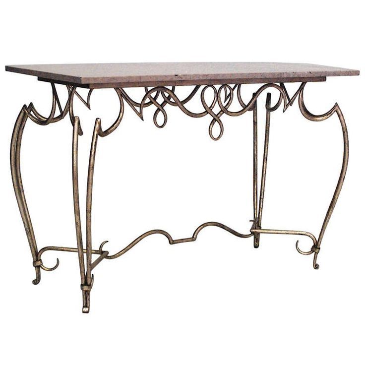 Image Result For Wrought Iron Console Tables With Legs Intended For Recent Wrought Iron Console Tables (View 4 of 10)