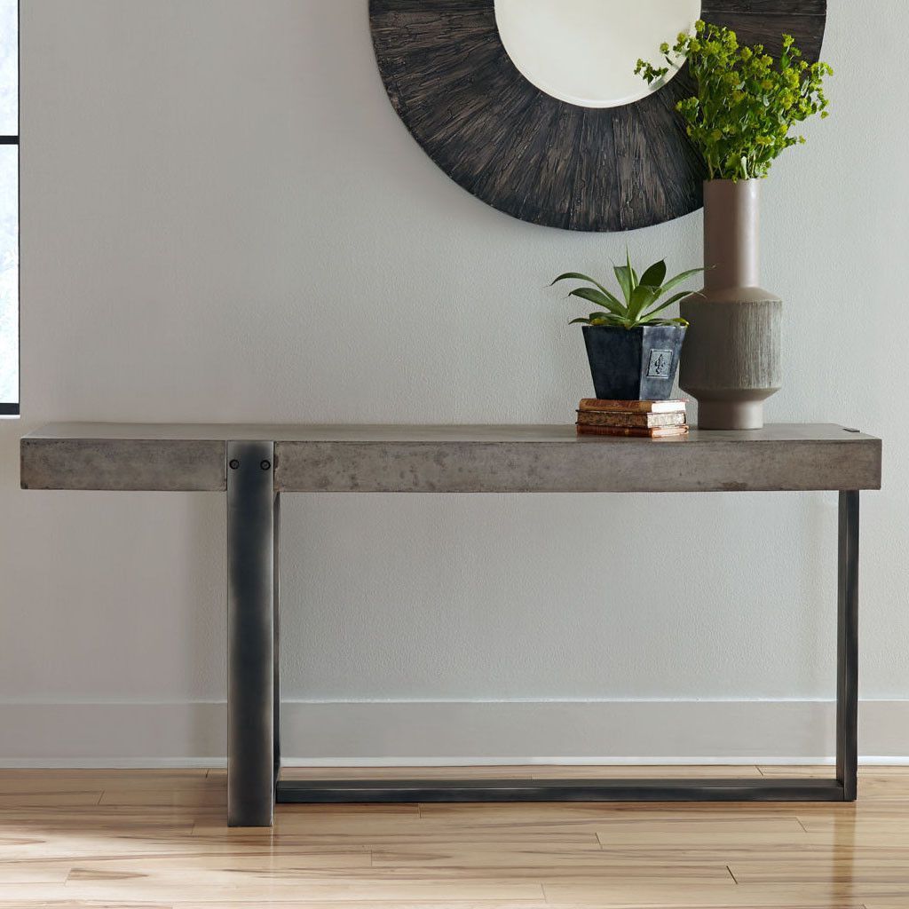 Iron Console Table, Modern Within Trendy Large Modern Console Tables (View 9 of 10)