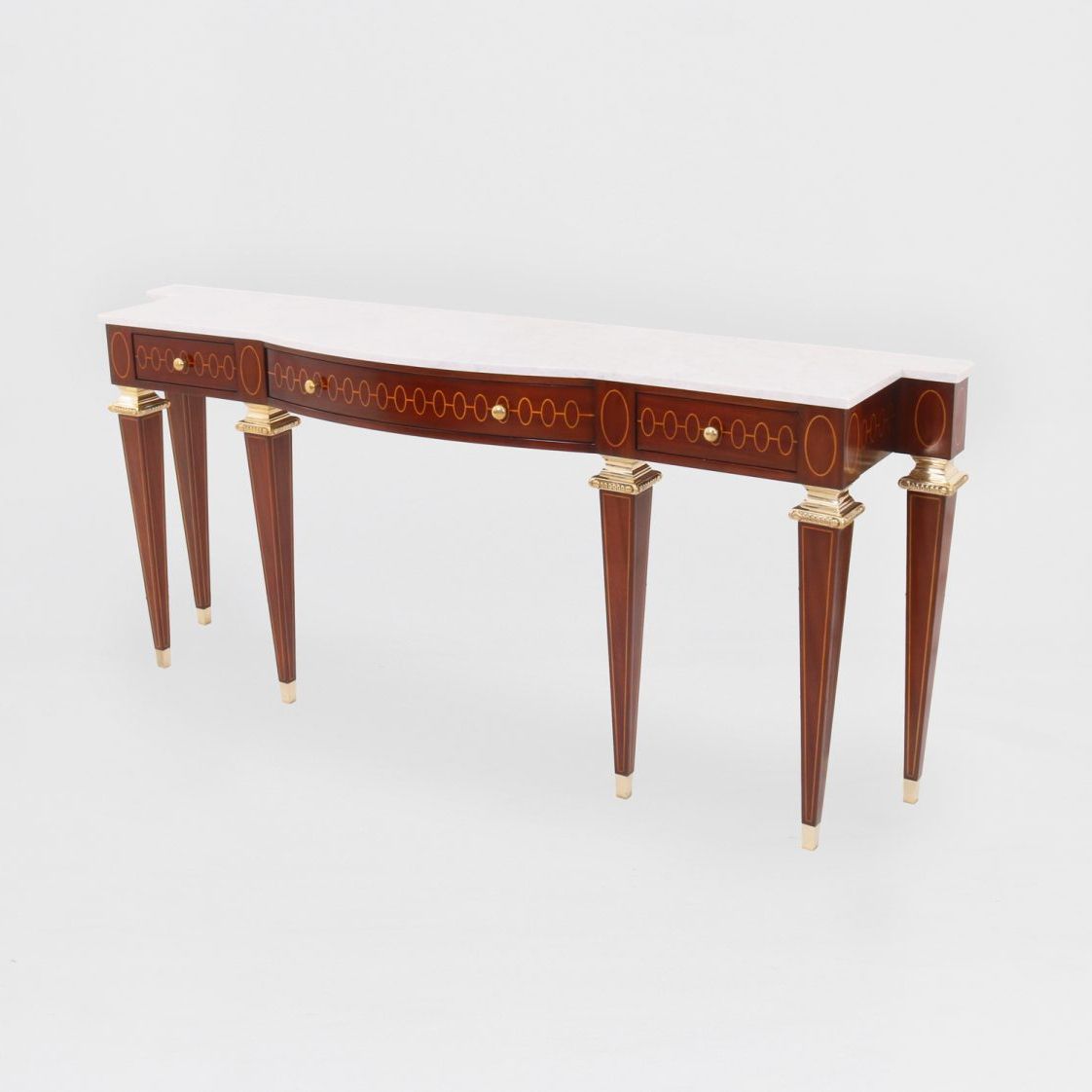 Jansen Furniture Within White Stone Console Tables (View 10 of 10)
