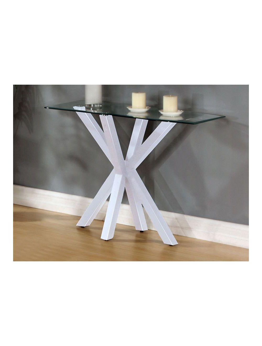 Langley High Gloss White Console Table Inside Most Up To Date White Gloss And Maple Cream Console Tables (View 10 of 10)