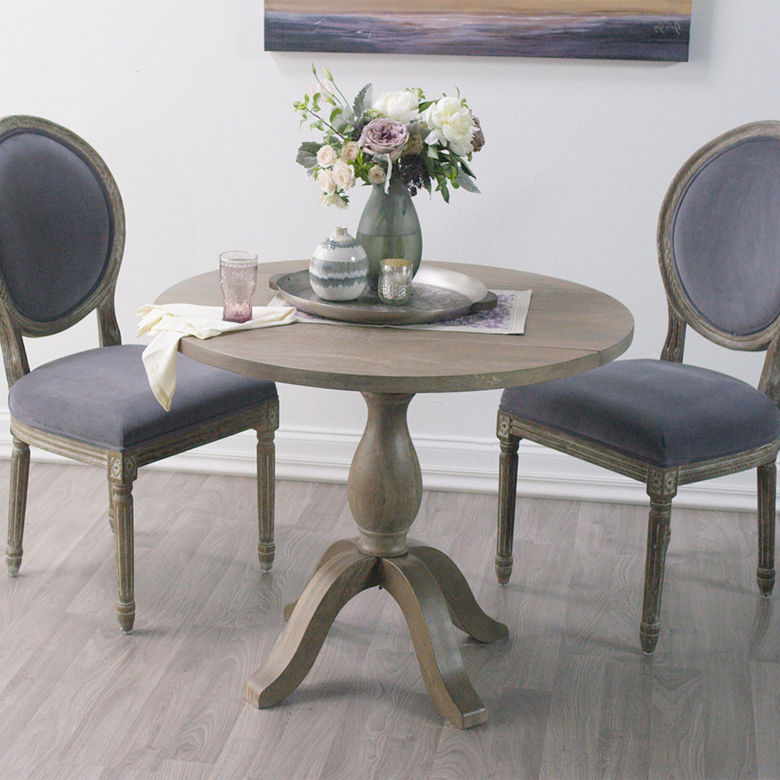 Leaf Round Console Tables With 2019 Our Round Drop Leaf Table Is A Versatile, Space Saving (View 7 of 10)