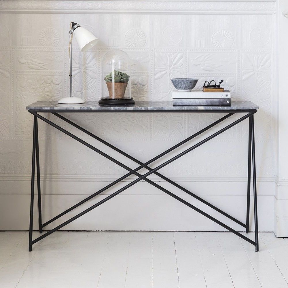 Marble Console Table (View 2 of 10)