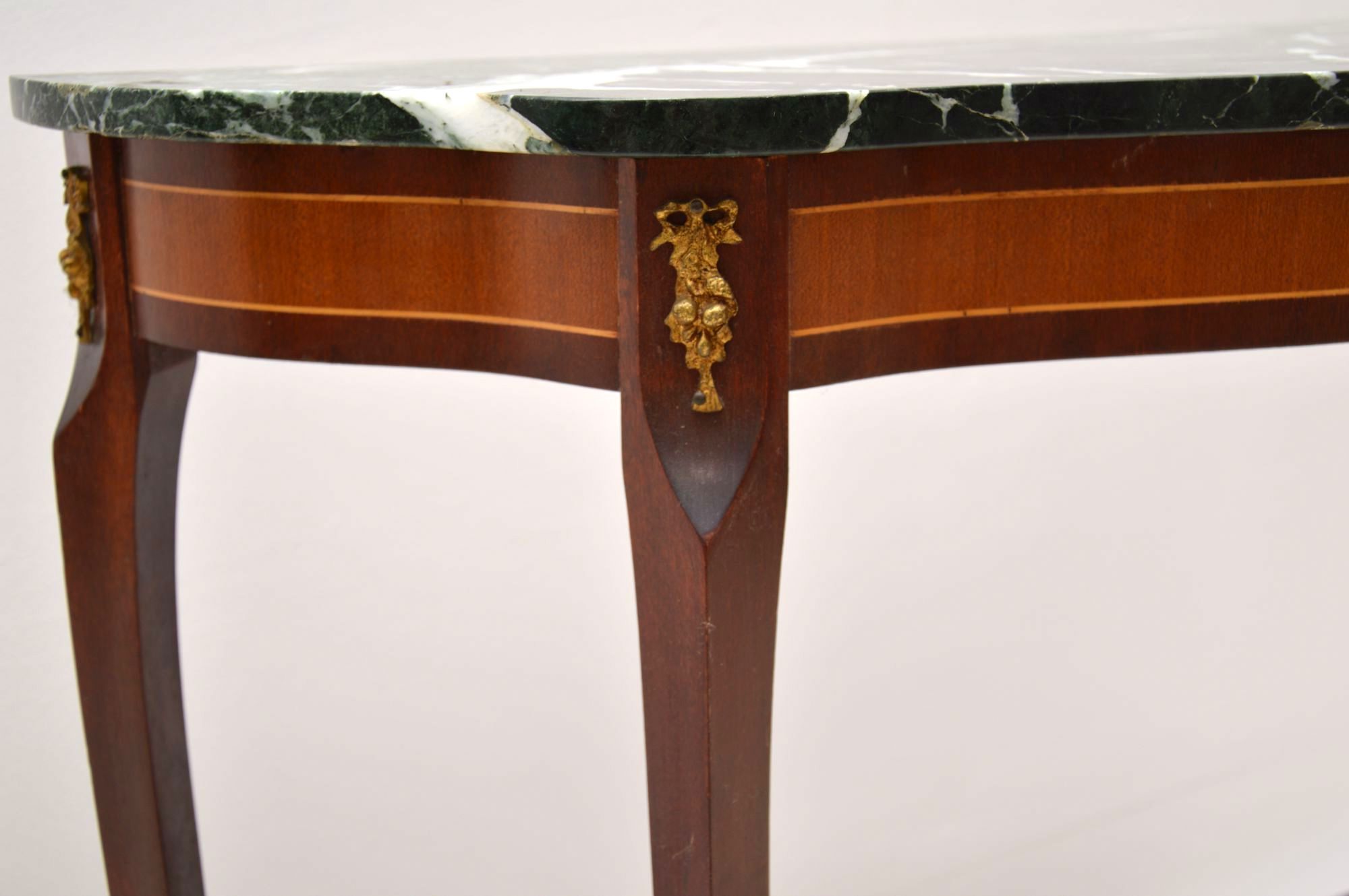 Marble Top Console Tables Within Preferred Antique French Marble Top Console Table – Marylebone Antiques (View 1 of 10)