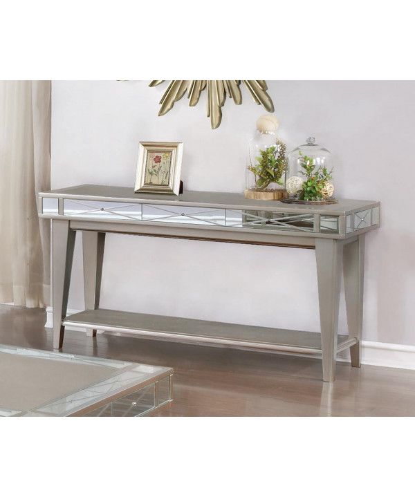Mirrored And Silver Console Tables For Favorite Bling Mirrored Sofa Table (View 7 of 10)