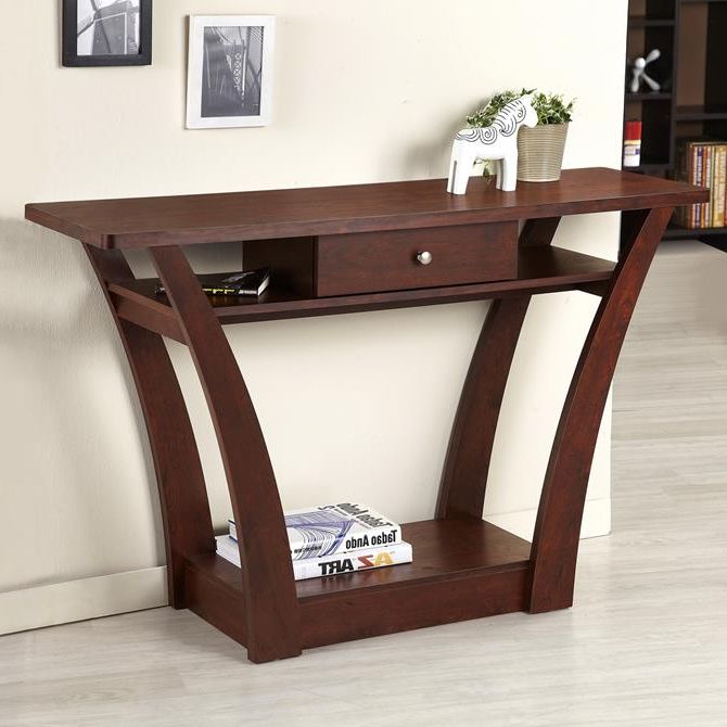 Most Current 2 Piece Modern Nesting Console Tables Throughout Collection Of Top Wooden Console Tables (View 8 of 10)