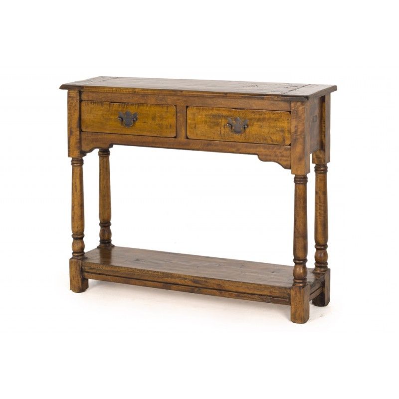 Most Popular Rustic Mango Wood Console Table Regarding Natural Mango Wood Console Tables (View 5 of 10)