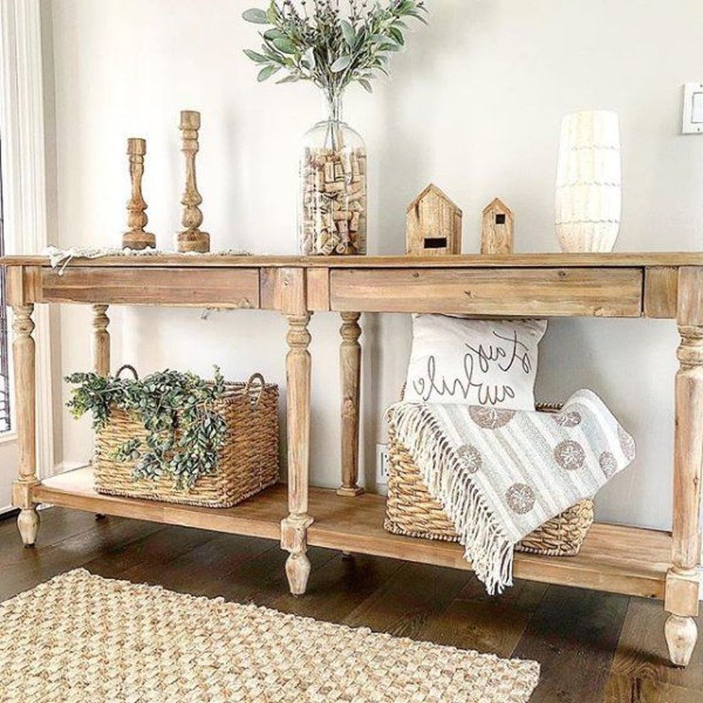 Most Recently Released 50+ Modern Farmhouse Console Table Design Ideas Http Regarding Modern Farmhouse Console Tables (View 6 of 10)