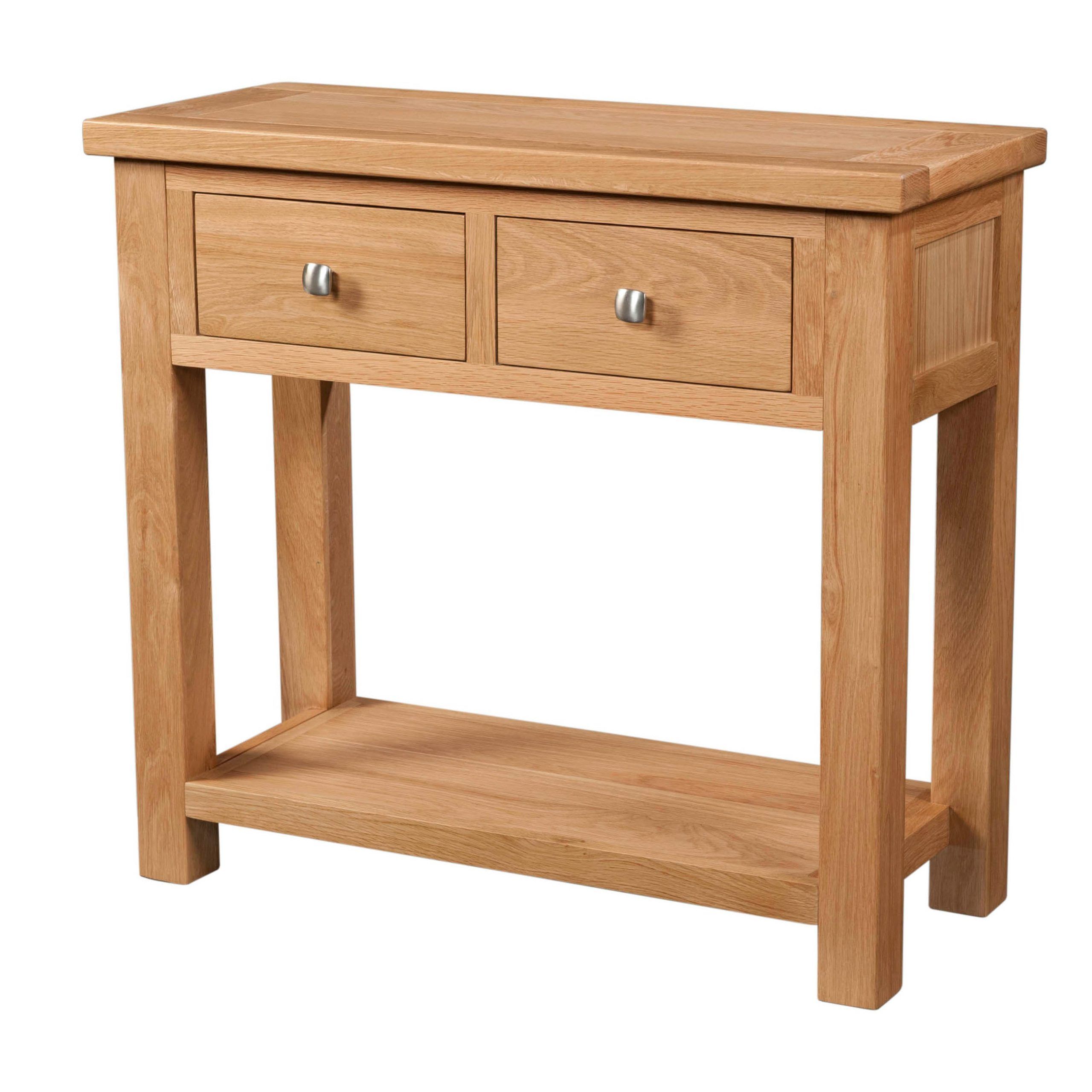 Most Recently Released Burford 2 Drawer Console Table For 2 Drawer Oval Console Tables (View 6 of 10)