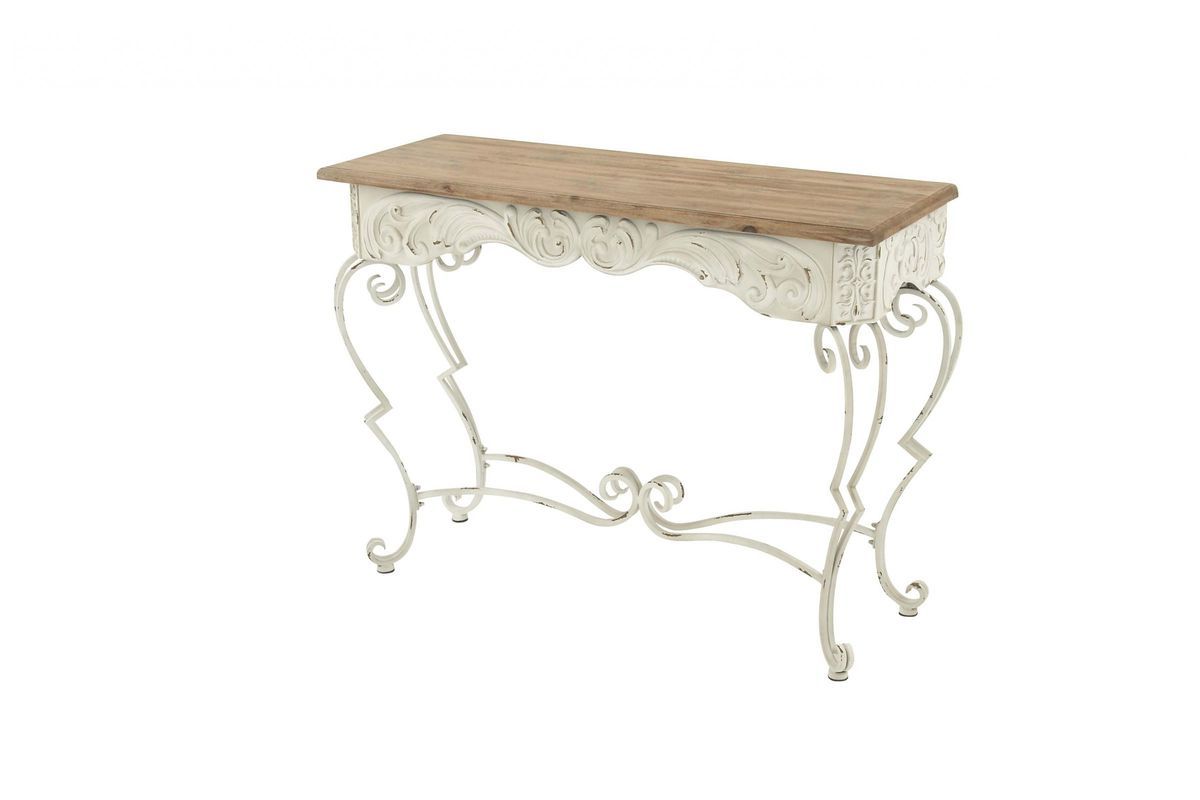 New Traditional Wrought Iron Console Table At Gardner White Intended For Trendy Wrought Iron Console Tables (View 7 of 10)