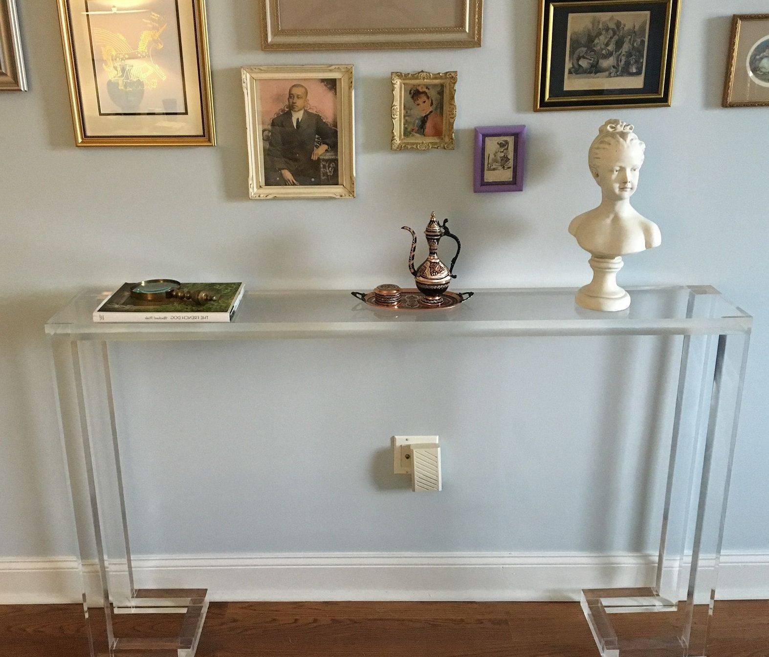 Newest Acrylic Console Tables Regarding Hand Crafted Console Table –  (View 10 of 10)