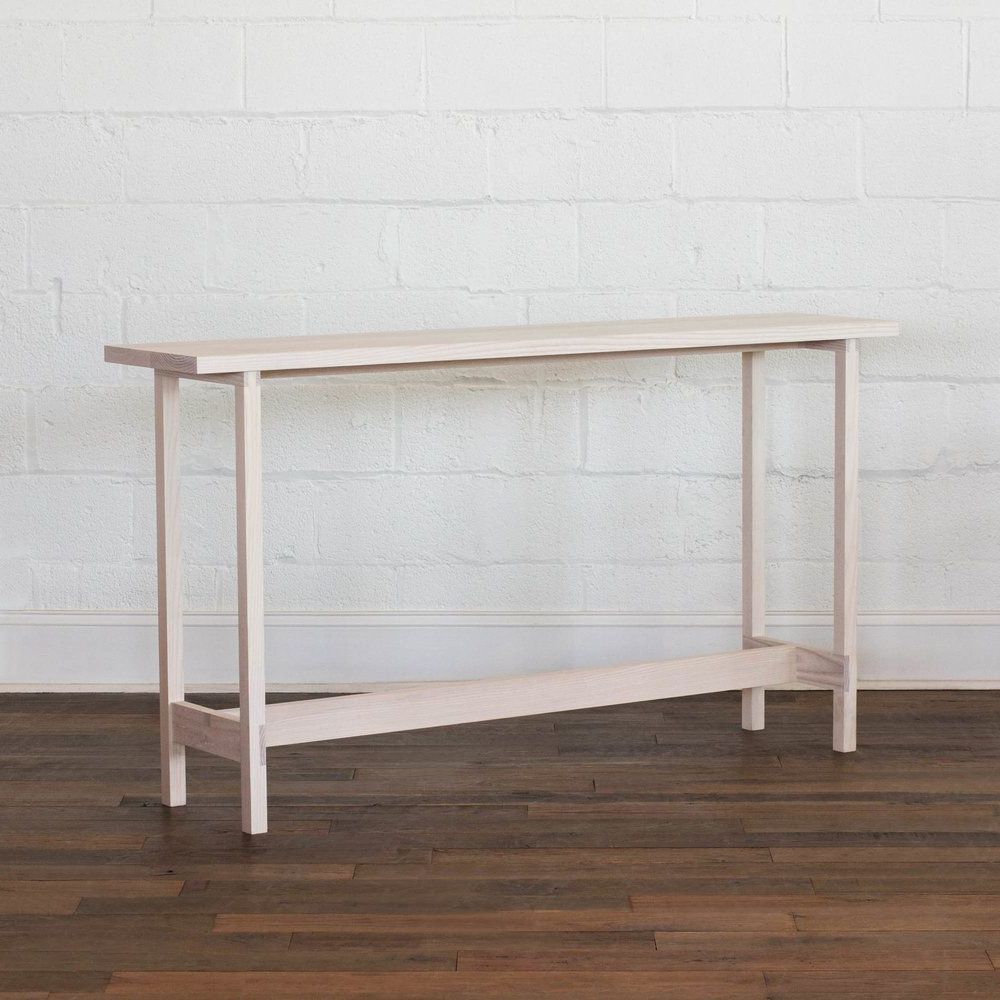 Newest Oceanside White Washed Console Tables With White Washed Ash Console — Dixon Rye (View 9 of 10)