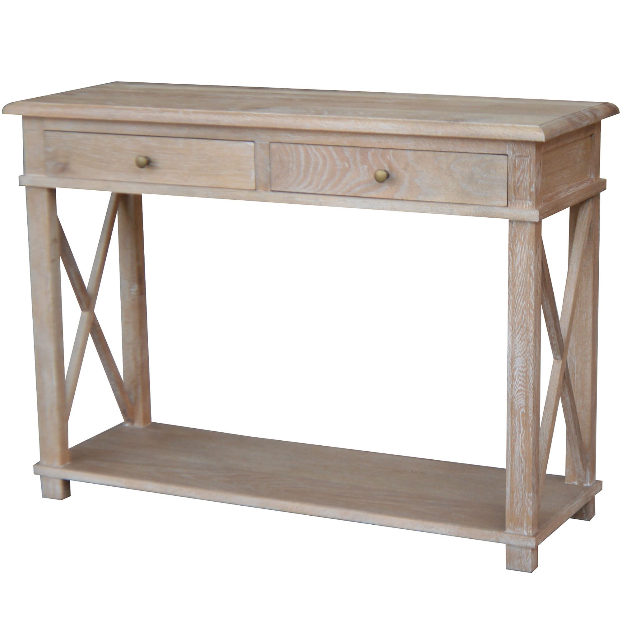 Oak Console Table (View 5 of 10)