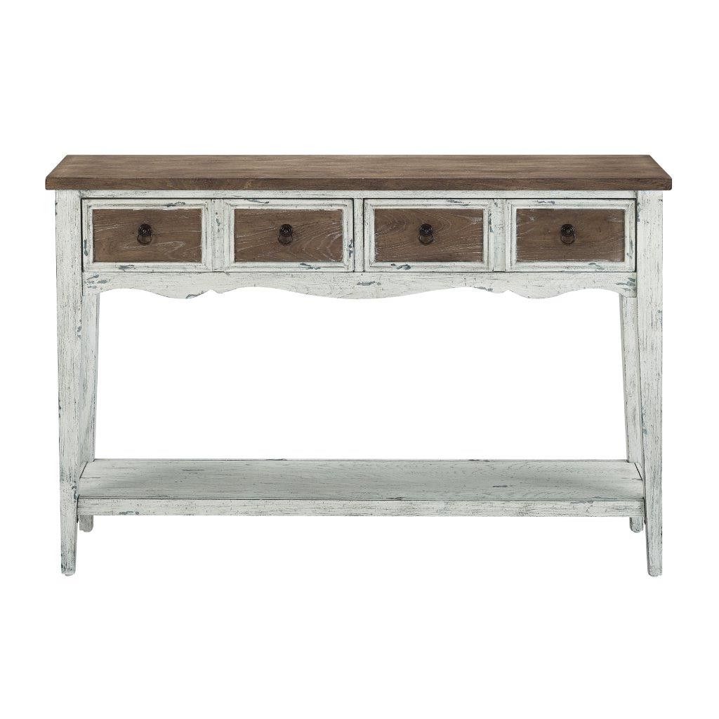 Popular 2 Drawer Console Tables With Weathered 2 Tone 2 Drawer Console Table – 1stopbedrooms (View 9 of 10)