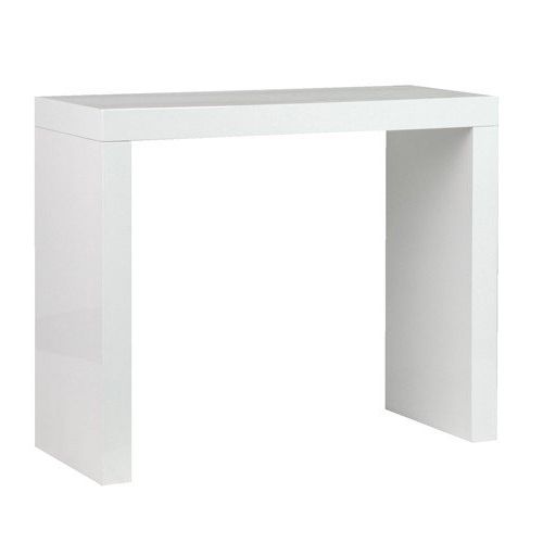 Preferred White High Gloss Console Table – Ideas On Foter Intended For Gloss White Steel Console Tables (View 7 of 10)