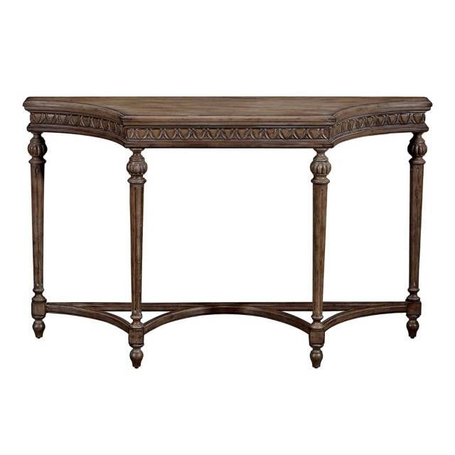 Product Image For Bassett Mirror Company Eva Console In With Regard To Favorite Warm Pecan Console Tables (View 8 of 10)