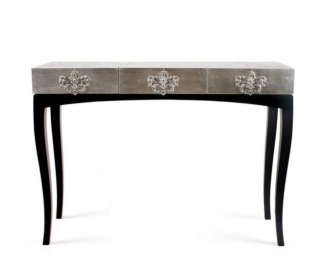 Recent Top 10 Silver Modern Console Tables Inside Mirrored And Silver Console Tables (View 5 of 10)