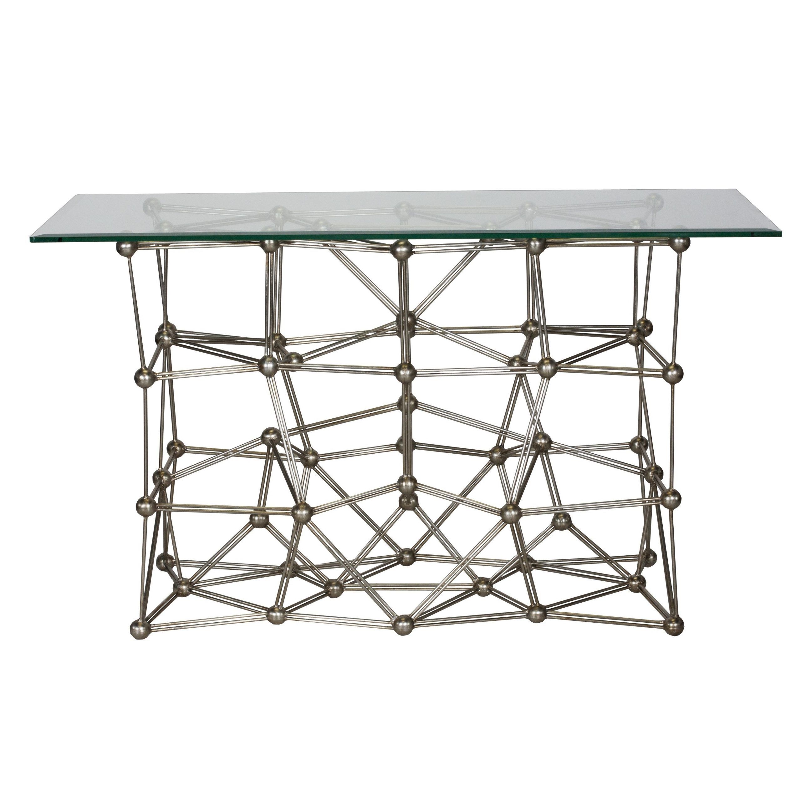 Shop Now Intended For Silver Leaf Rectangle Console Tables (View 7 of 10)