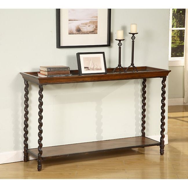 Shop Turned Iron Sofa Table – Free Shipping Today Throughout Fashionable Aged Black Iron Console Tables (View 9 of 10)