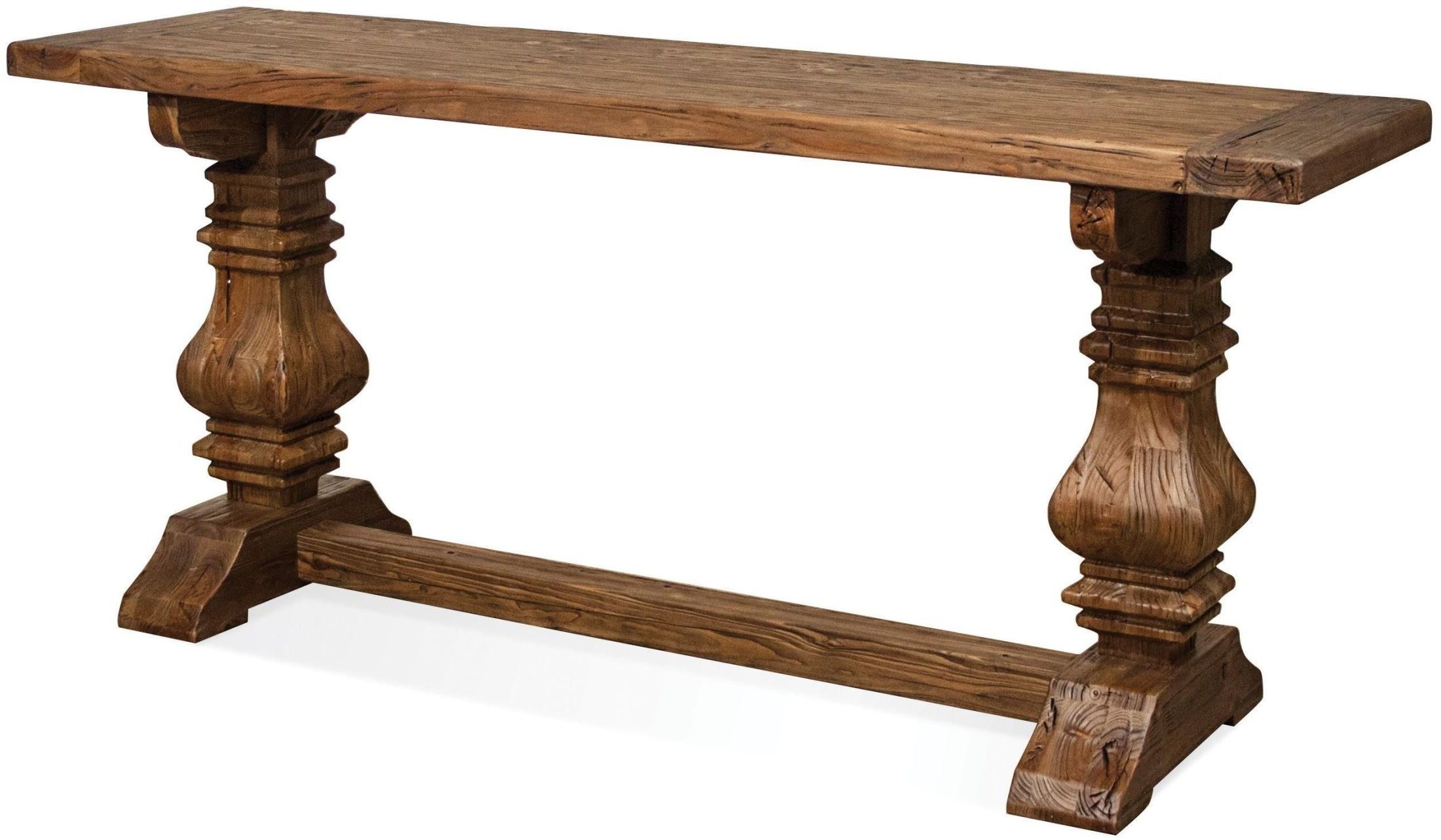 Trendy Hawthorne Barnwood Console Table From Riverside Furniture For Smoked Barnwood Console Tables (View 7 of 10)