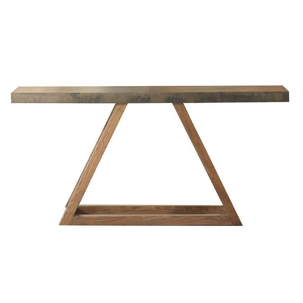 Triangle Console Table – Julian Chichester Uk Within Trendy Triangular Console Tables (View 2 of 10)