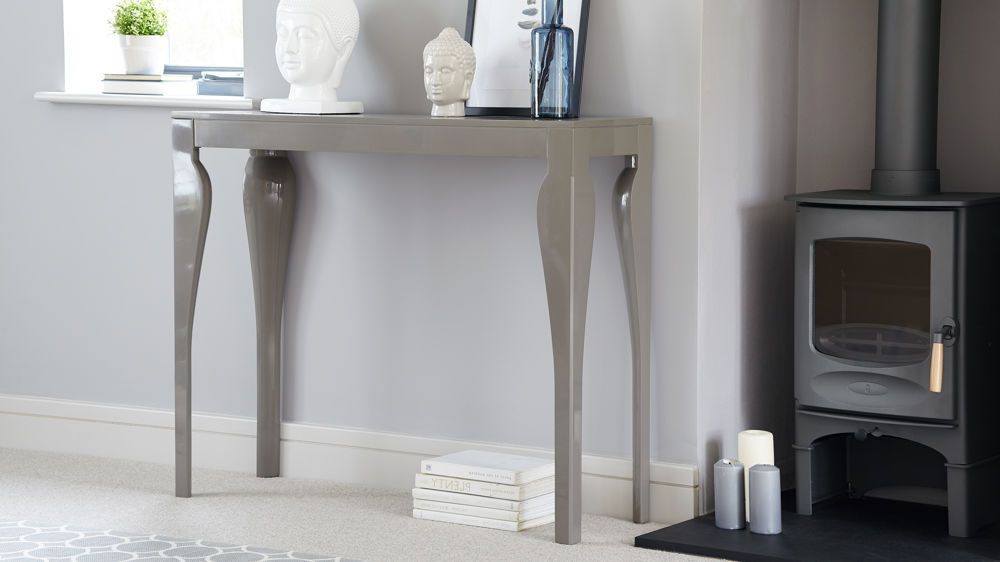 Uk Delivery Regarding Gray And Black Console Tables (View 6 of 10)