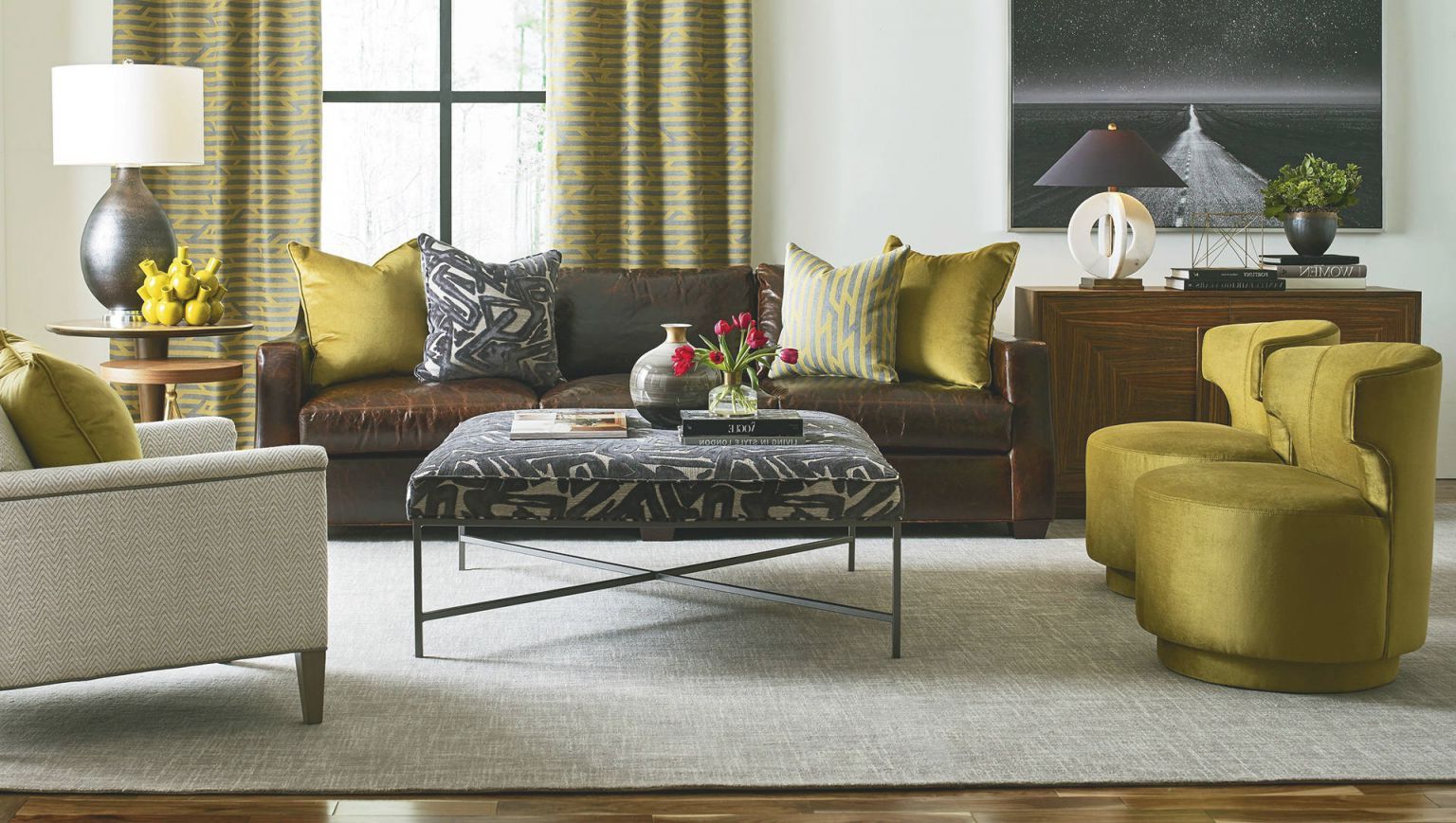 Unique Living Room Furniture Chairs – Awesome Decors In Newest Yellow And Black Console Tables (View 3 of 10)