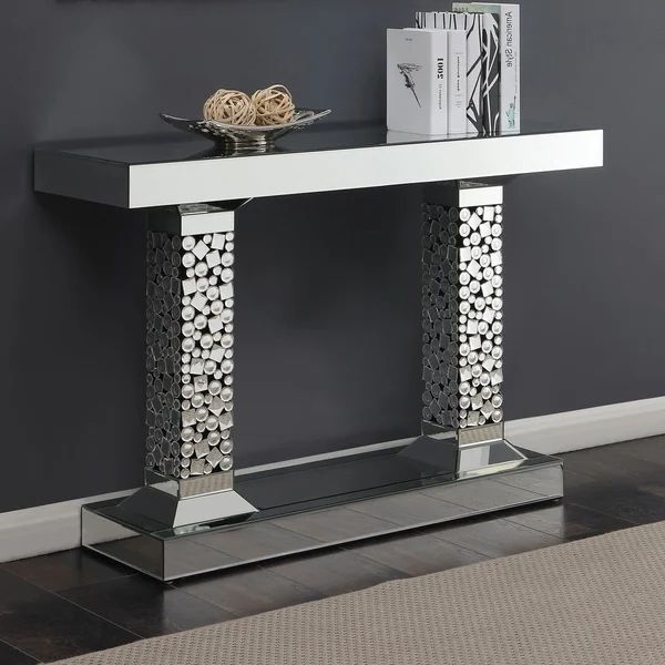 Unique Sparkly Mirrored Console Table Acrylic Crystal Pertaining To Newest Acrylic Console Tables (View 9 of 10)