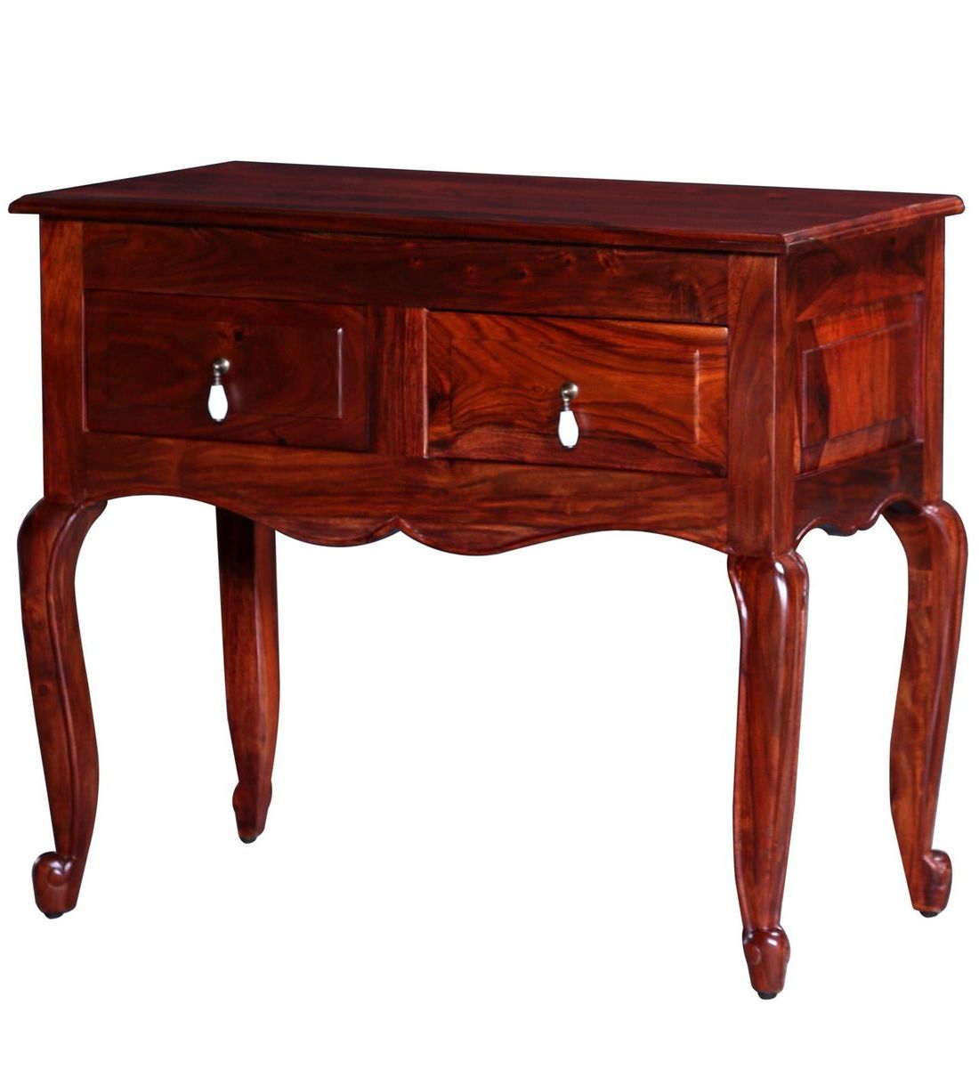 Well Known Honey Oak And Marble Console Tables Throughout Buy Clifford Solid Wood Console Table In Honey Oak Finish (View 7 of 10)