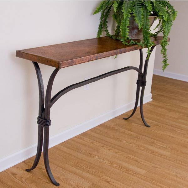 Wrought Iron Console Tables Intended For Famous Salisbury Console Table W/ Top – Iron Accents (View 3 of 10)