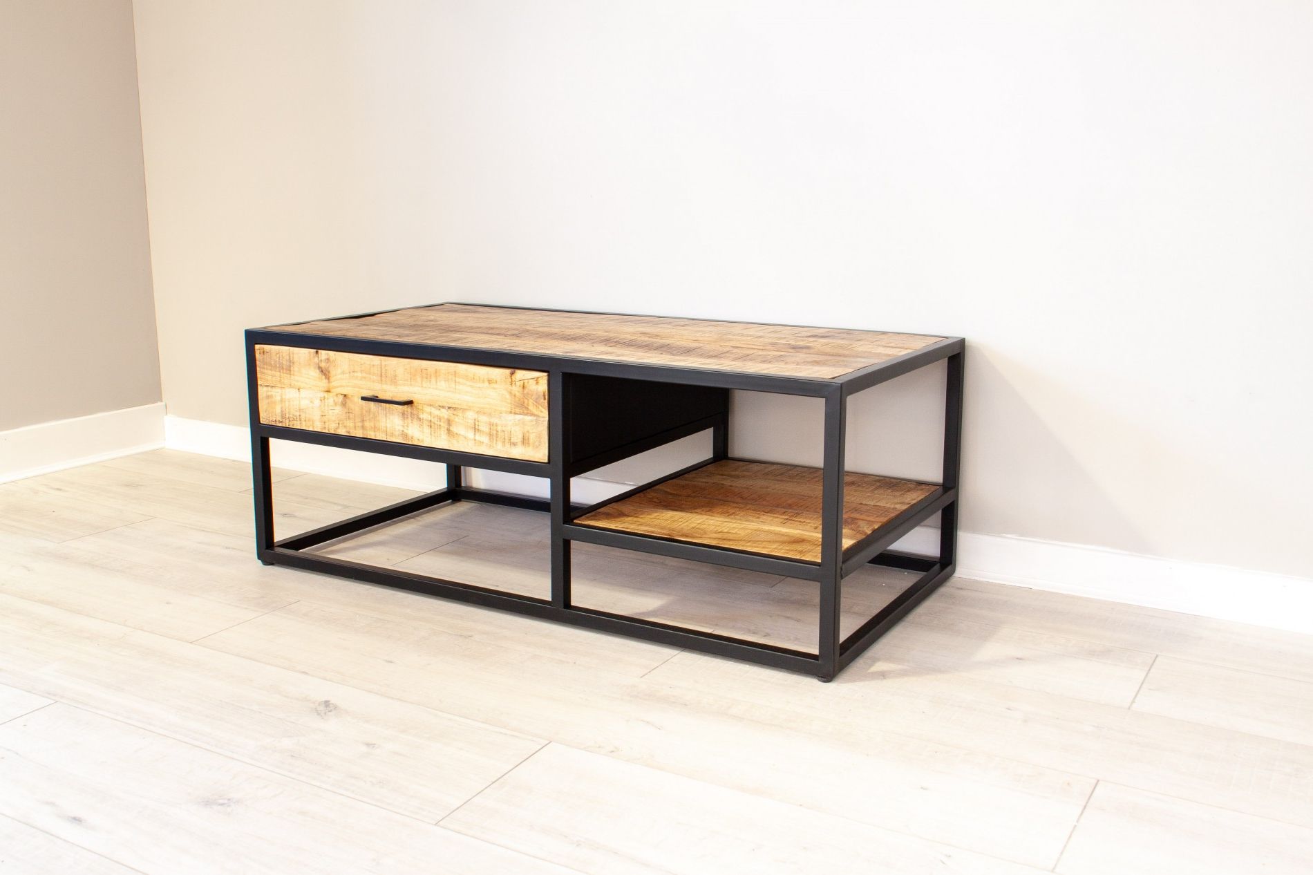1 Drawer 1 Shelf Coffee Table Throughout Best And Newest 1 Shelf Coffee Tables (View 6 of 10)