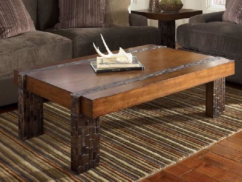 2019 30 Rustic Coffee Table Decor Ideas You Will Love With Rustic Espresso Wood Coffee Tables (View 5 of 10)