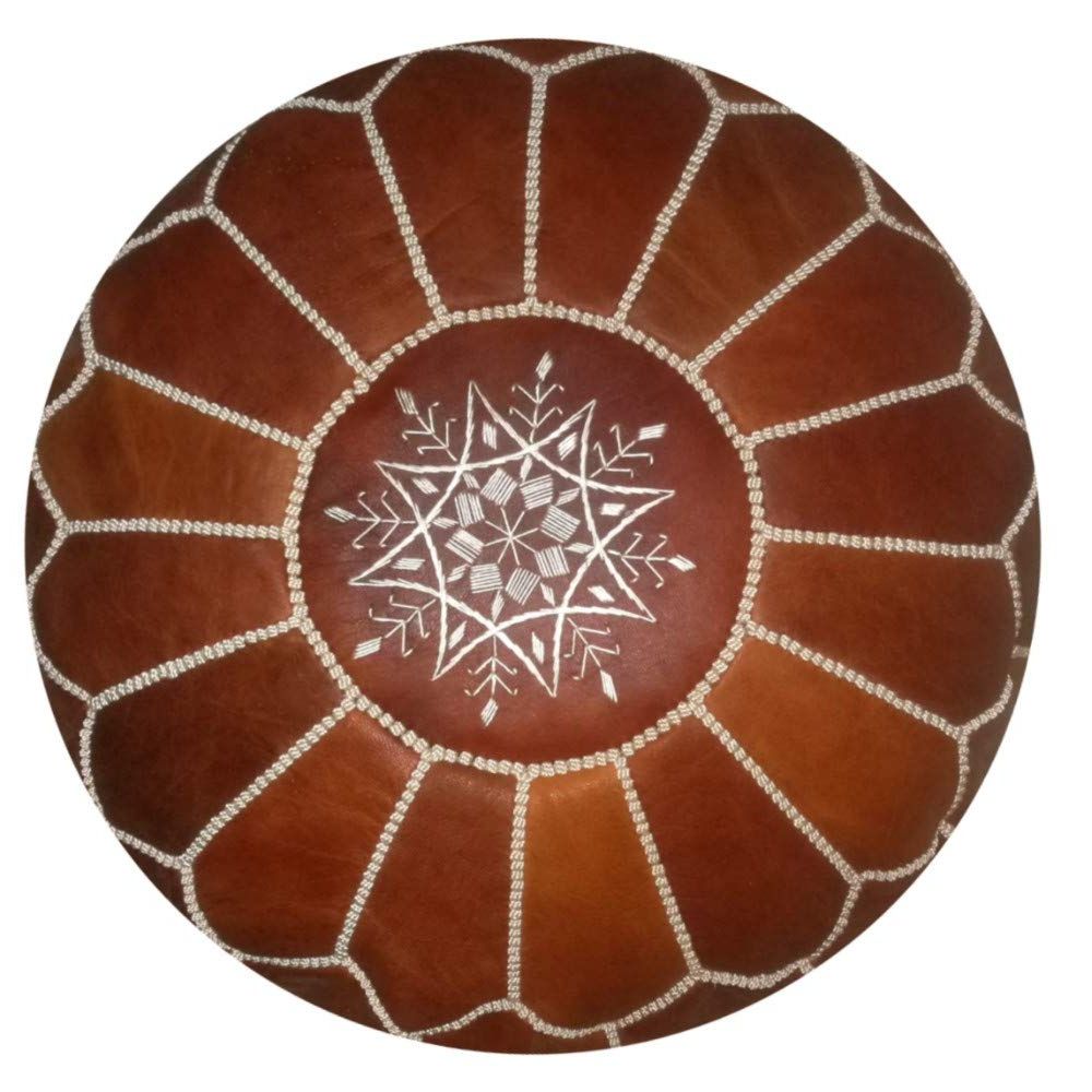 [%40% Off Moroccan Leather Pouf Ottoman, Brown | Handmadology Pertaining To Most Recently Released Brown Moroccan Inspired Pouf Ottomans|brown Moroccan Inspired Pouf Ottomans With Most Current 40% Off Moroccan Leather Pouf Ottoman, Brown | Handmadology|most Recently Released Brown Moroccan Inspired Pouf Ottomans Pertaining To 40% Off Moroccan Leather Pouf Ottoman, Brown | Handmadology|popular 40% Off Moroccan Leather Pouf Ottoman, Brown | Handmadology Regarding Brown Moroccan Inspired Pouf Ottomans%] (View 7 of 10)