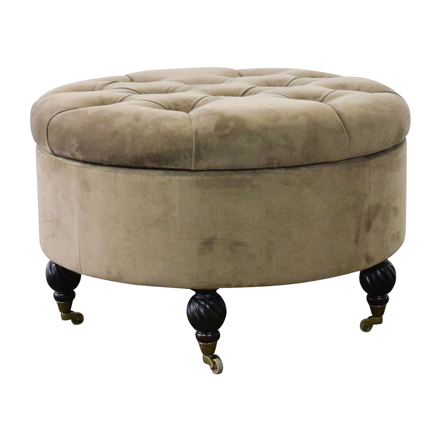 [%55% Off – Frontgate Frontgate Round Tufted Storage Ottoman / Storage In Well Known Fabric Tufted Round Storage Ottomans|fabric Tufted Round Storage Ottomans Pertaining To Trendy 55% Off – Frontgate Frontgate Round Tufted Storage Ottoman / Storage|well Liked Fabric Tufted Round Storage Ottomans For 55% Off – Frontgate Frontgate Round Tufted Storage Ottoman / Storage|most Popular 55% Off – Frontgate Frontgate Round Tufted Storage Ottoman / Storage In Fabric Tufted Round Storage Ottomans%] (View 1 of 10)