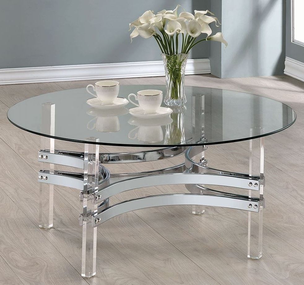 Acrylic Modern Coffee Tables Pertaining To Famous Clear Acrylic Coffee Table Australia / Furniture, Clear Acrylic Coffee (View 3 of 10)