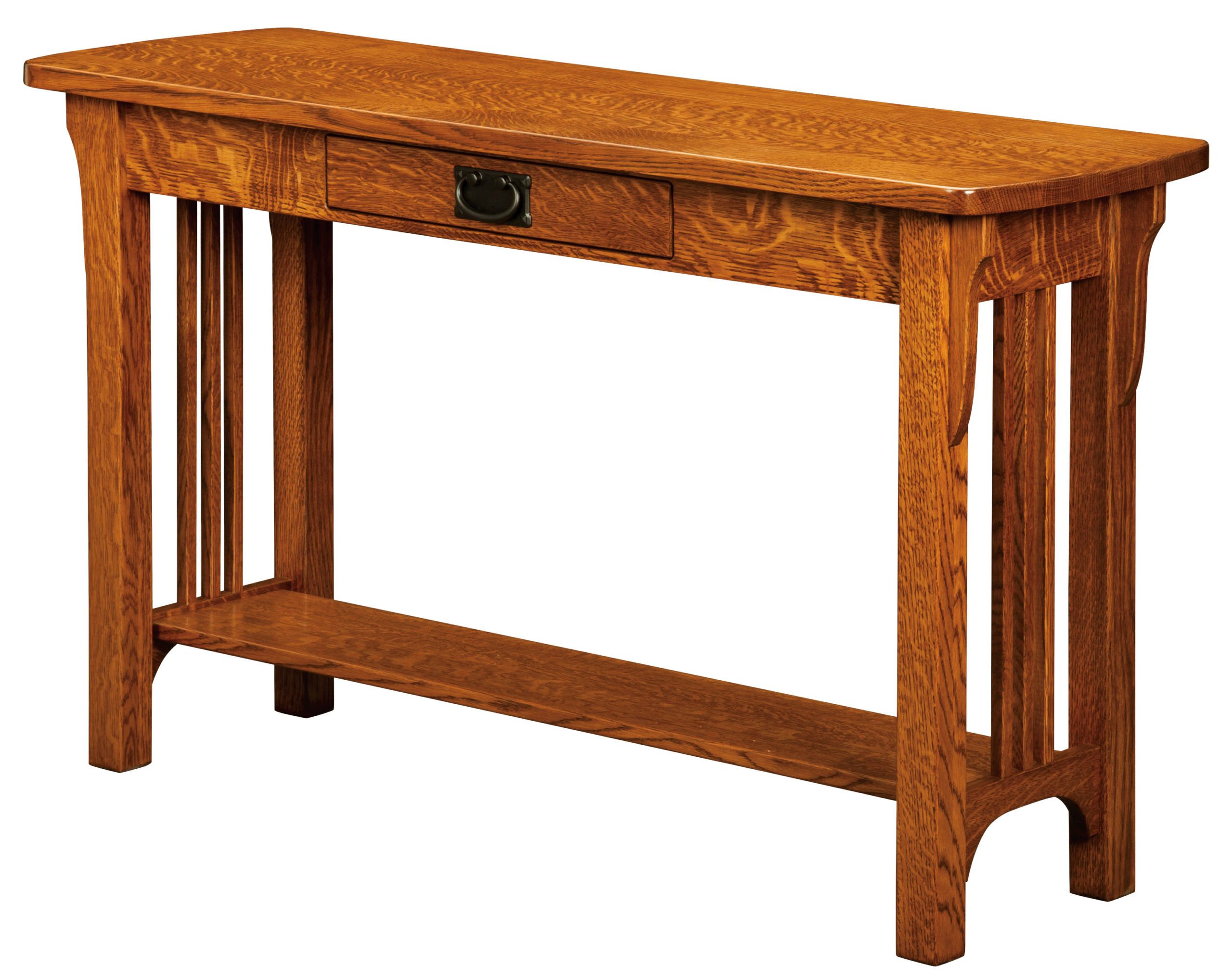 Amish Solid Wood Sofa Tables (View 6 of 10)