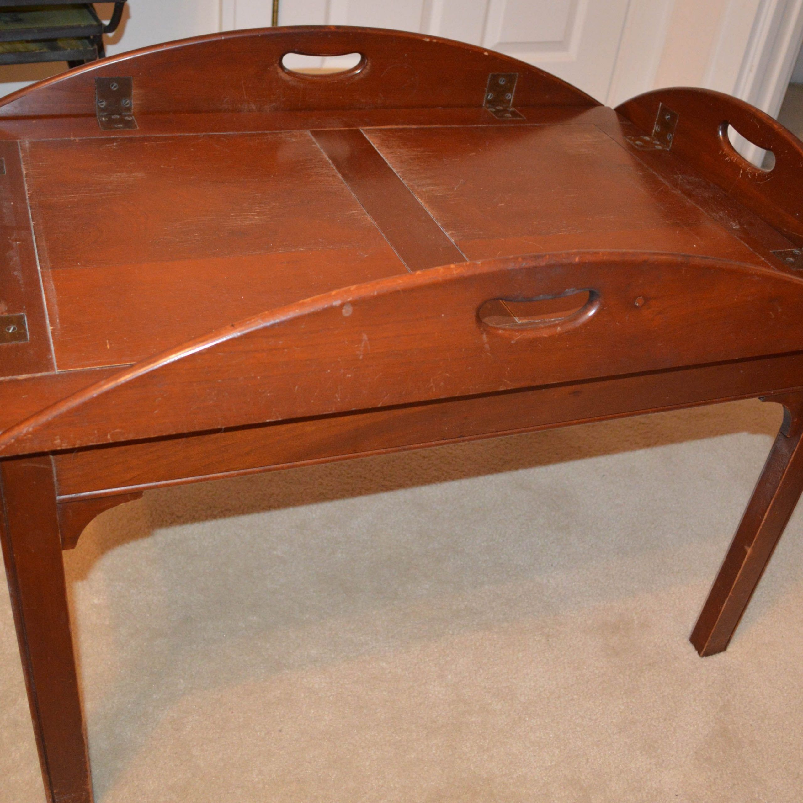Antique Drop Leaf Coffee Table That Was My Grandmother's (View 1 of 10)