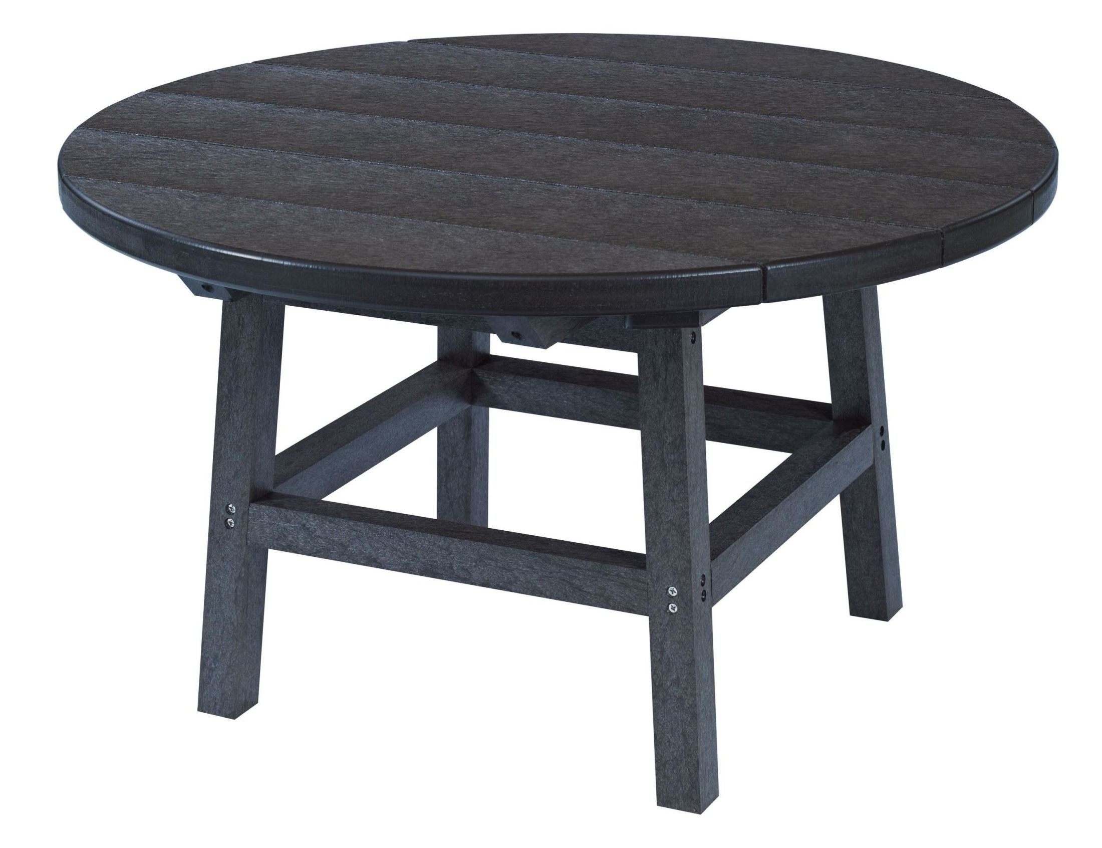 Barnside Round Cocktail Tables In 2020 Generations Black 32" Round Leg Cocktail Table From Cr Plastic (tbt (View 10 of 10)