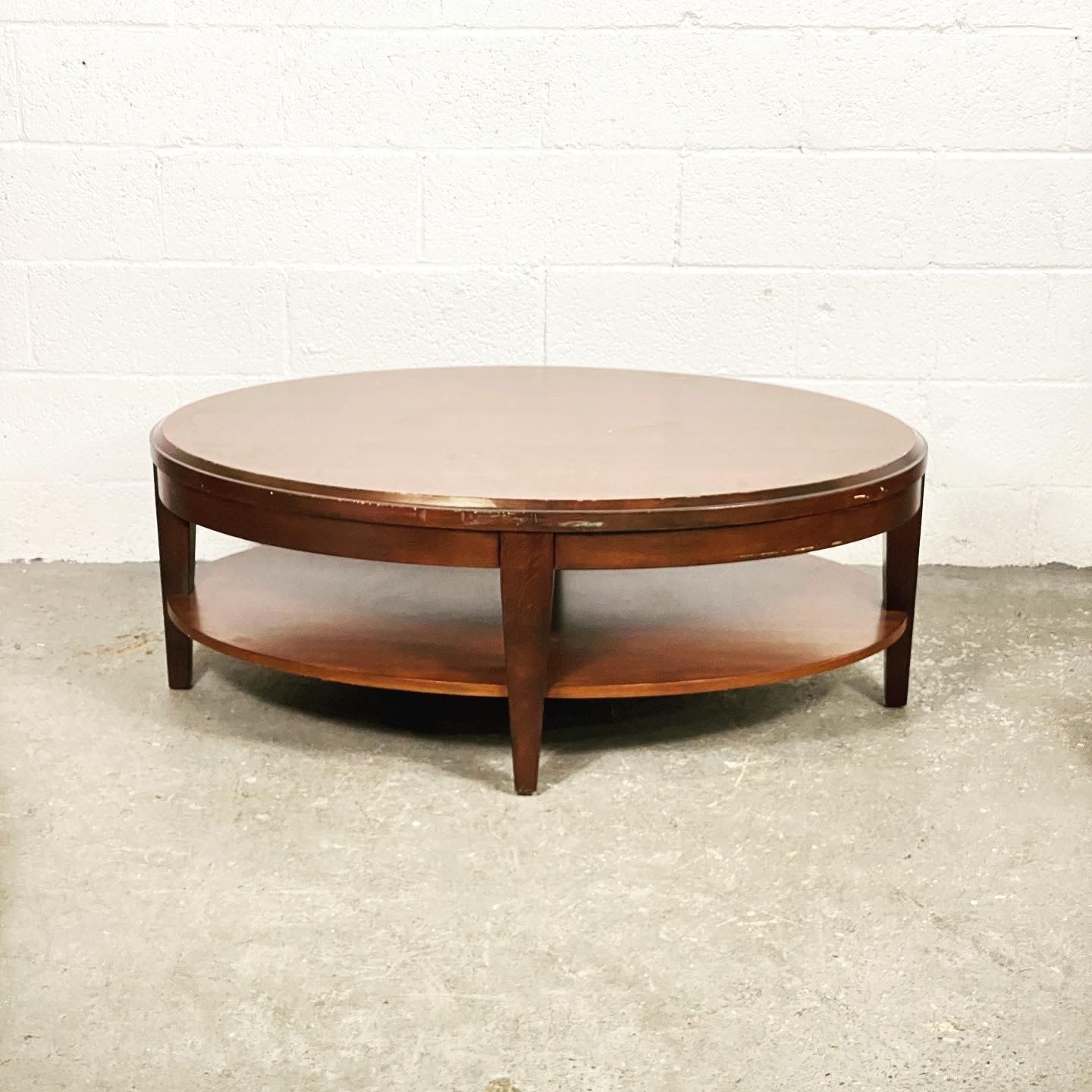 Beaumont Brown Cherry Wood Cocktail Table ( (View 3 of 10)