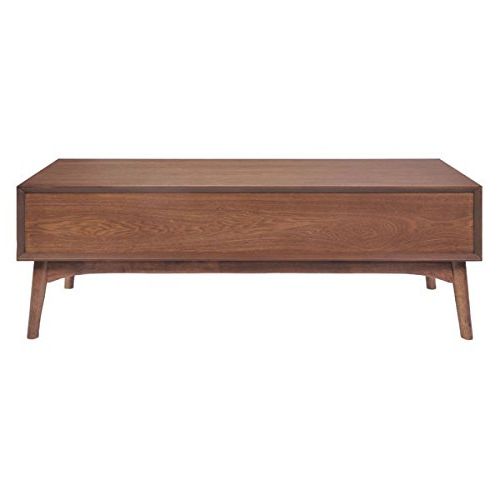 Best And Newest 2 Drawer Wood Veneer Coffee Table In Walnut For Wood Veneer Coffee Tables (View 6 of 10)