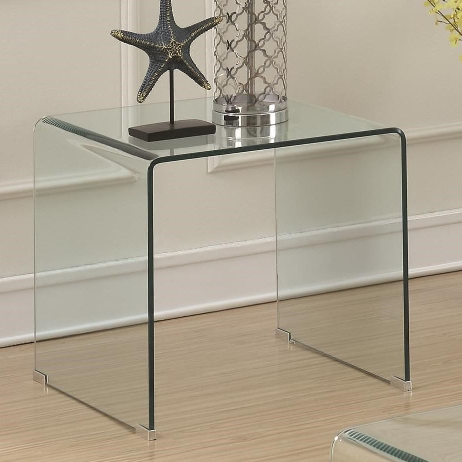 Clear Acrylic End Table In Most Popular Clear Acrylic Coffee Tables (View 10 of 10)